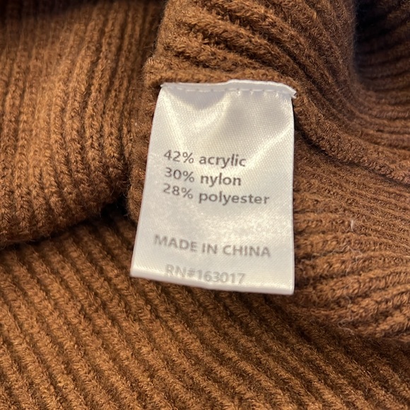 Princess Polly NWT Too Busy Zip Up Sweater Chocolate - Size‎ S/M - Picture 7 of 8